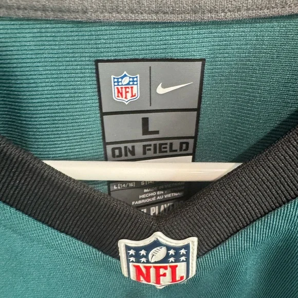 NFL Green and Black YOUTH Jersey - Picture 3 of 5